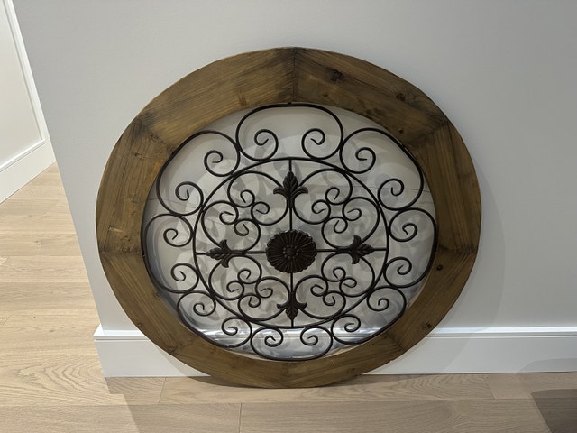 Circular Wall Art - 40 inch diameter