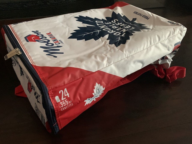 Toronto Maple Leafs Molson Canadian 24pk Cooler Bag - photo 5