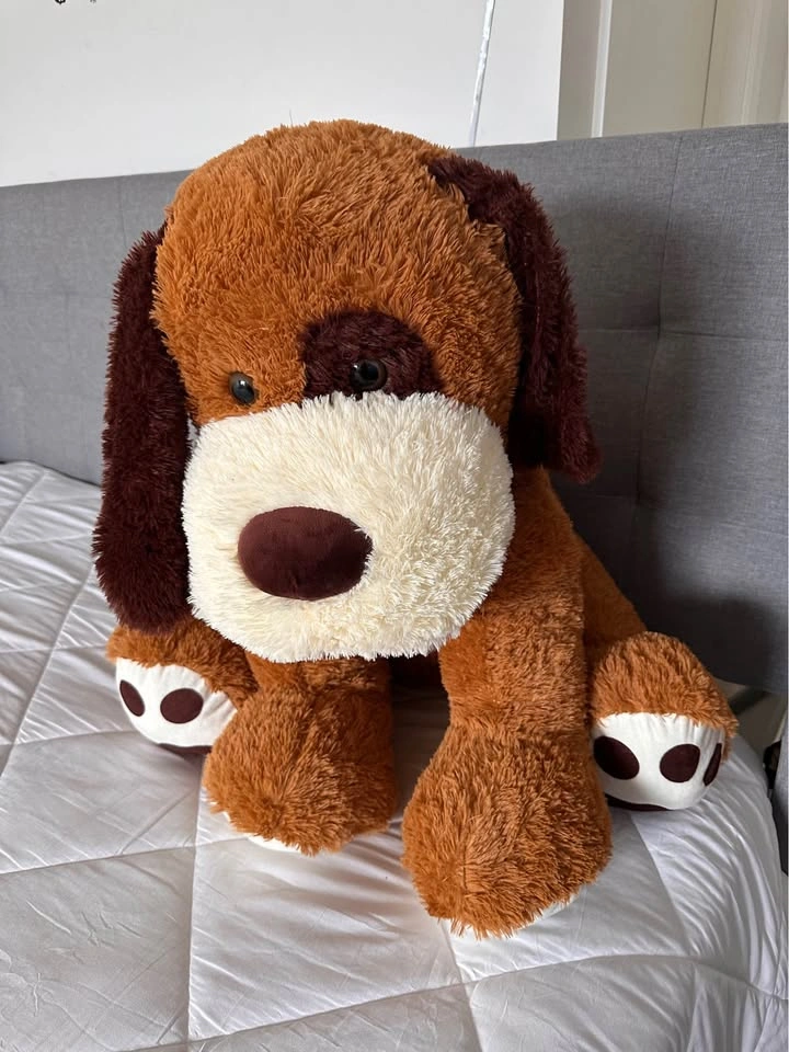 Large Plush Dog &•) Soft and Cute - photo 2