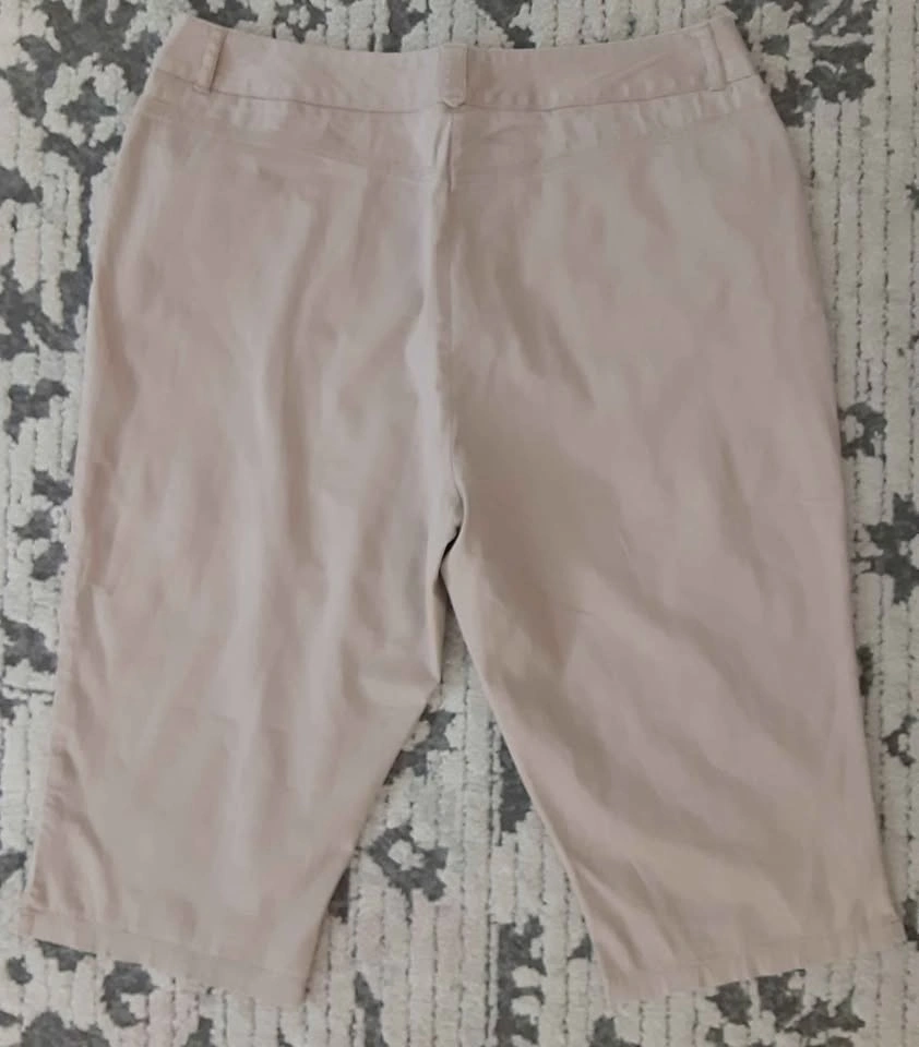 Northern Reflections Ladies Beige Capri Pants Size 14 🌱 - photo 3