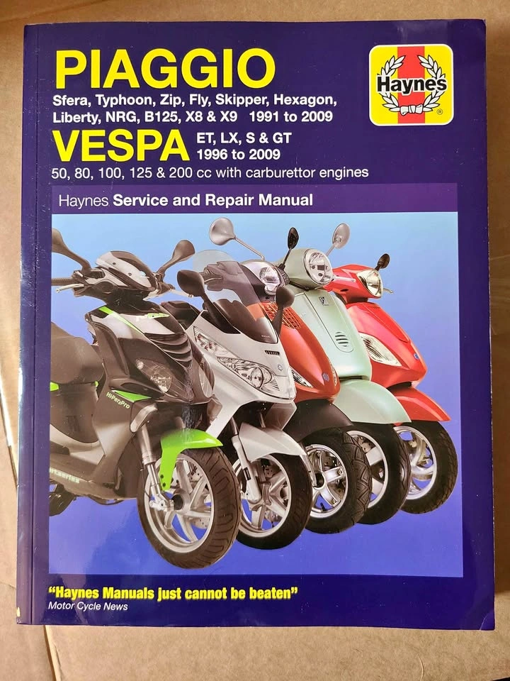 Vespa Service and Repair Manual