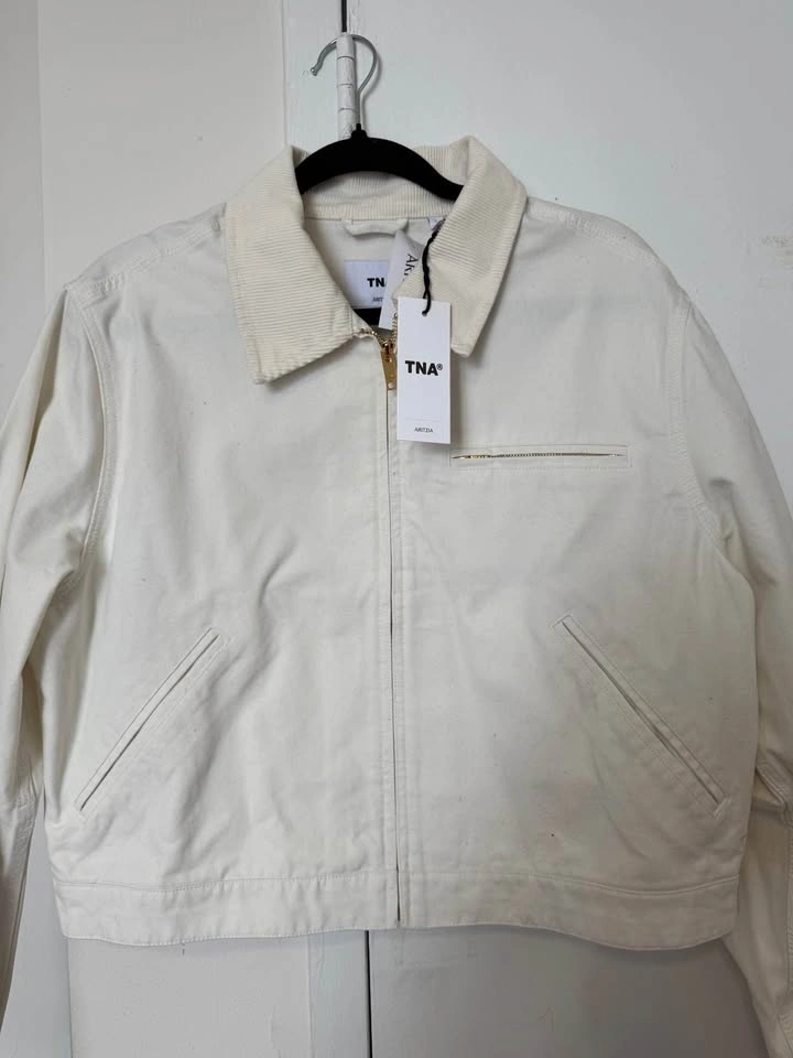 New - Aritzia Tna Barkley Lightweight Workwear Jacket - Size M - photo 5
