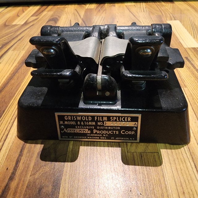 Griswold JR Film Splicer for 8mm & 16mm Film