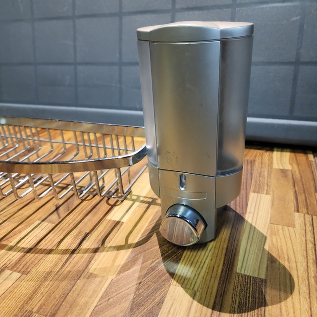 Dual soap dispenser bathroom wall mount - photo 2