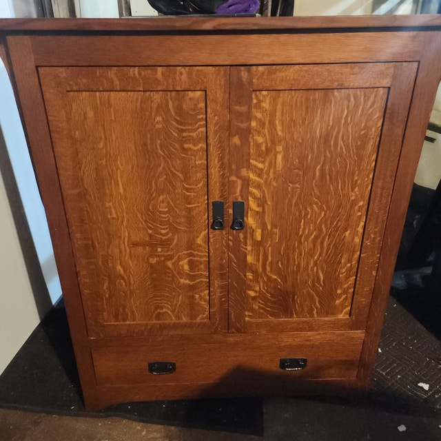 Large Solid TV Stand Storage Cabinet - photo 3