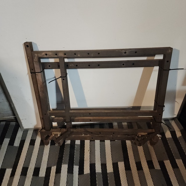 Vintage Table Legs - Strong, Thick, Rolling
