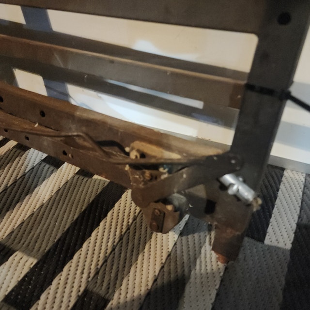Vintage Table Legs - Strong, Thick, Rolling - photo 3
