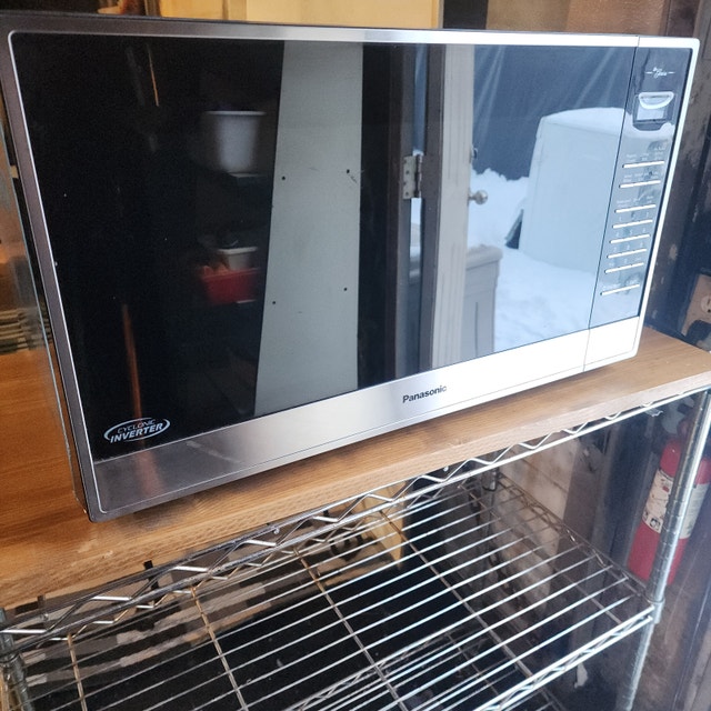 Panasonic Microwave Large stainless black - photo 2