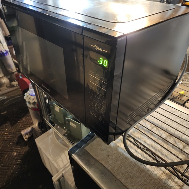Panasonic Microwave Black 2020 - photo 5