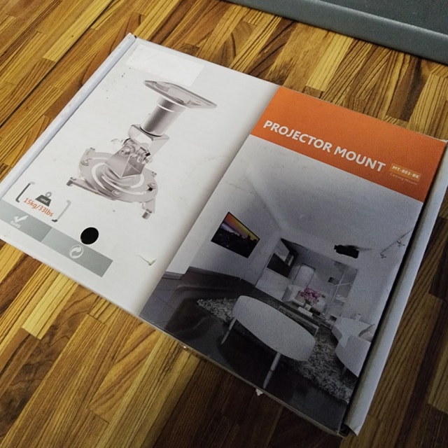Projector ceiling mount adjustable 33lbs max - photo 2