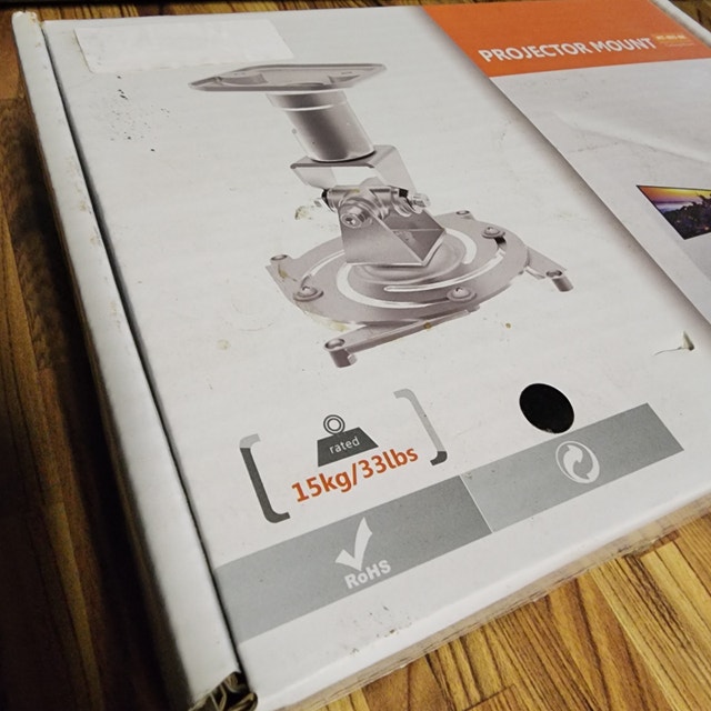 Projector ceiling mount adjustable 33lbs max - photo 3