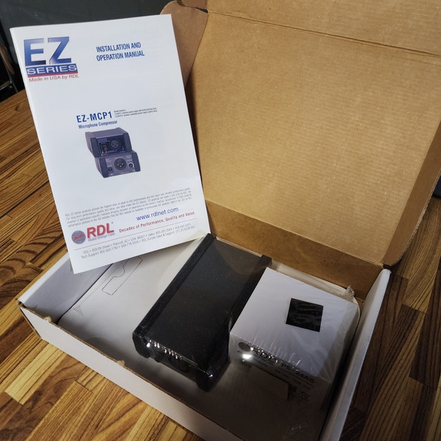 RDL Microphone Compressor EZ-MCP1 - photo 2