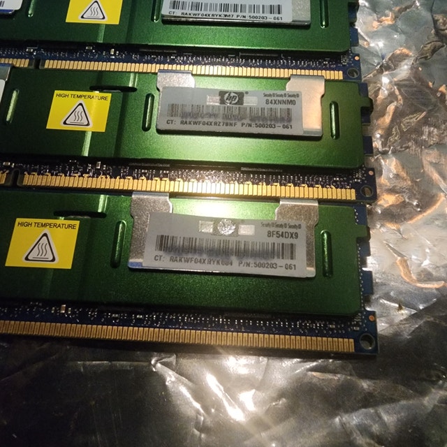 NANYA HP 16GB DDR3 RAM 4x4GB Heat Sink EEC 1333MHz - photo 4