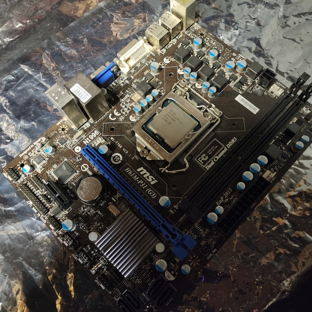 MSI Motherboard Intel Core i3 H61M-P31 (Socket 1155) - photo 5