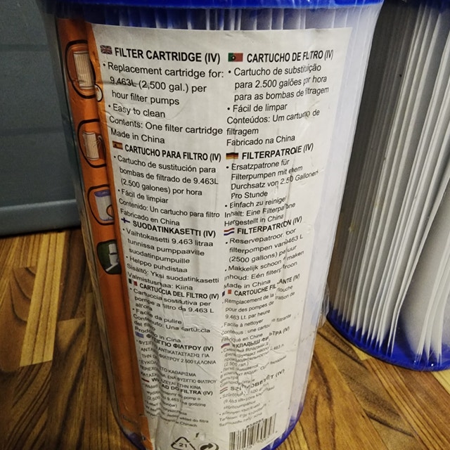 5.6 x 10'' Flowclear Water Filter Cartridge - photo 4