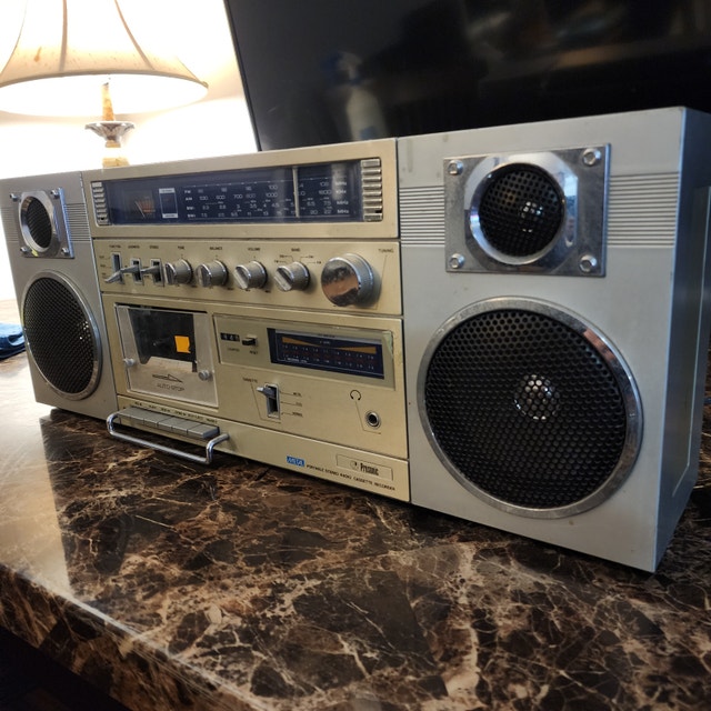 Vintage Prosonic Boombox Stereo Radio Cassette Player - photo 2