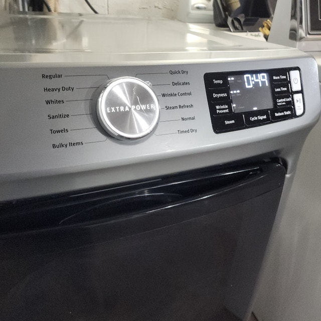 Samsung Electric Dryer - Serviced White - photo 2