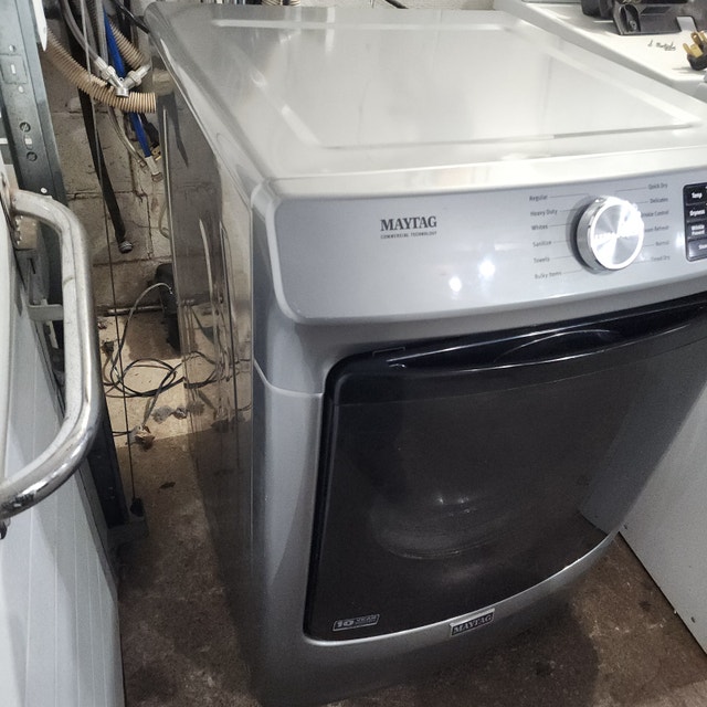 Samsung Electric Dryer - Serviced White - photo 3