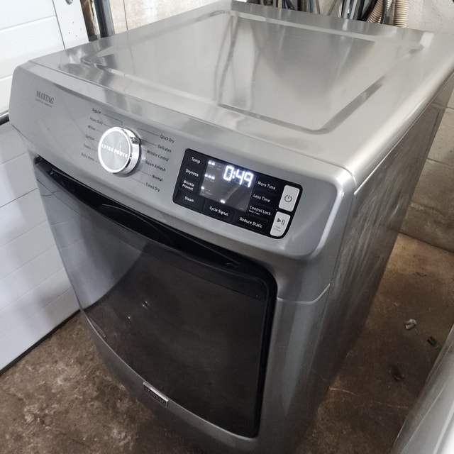 Samsung Electric Dryer - Serviced White - photo 4