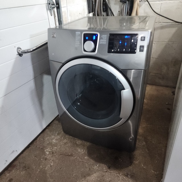 Kenmore Electric Dryer - Serviced, Gray, Steam