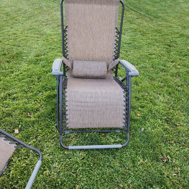2 x Lawn Chair Recliner Patio Furniture - photo 2
