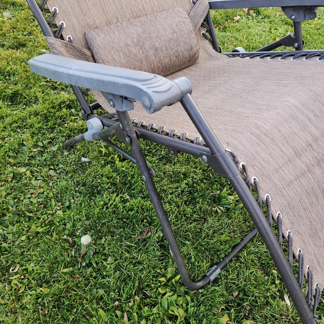 2 x Lawn Chair Recliner Patio Furniture - photo 3