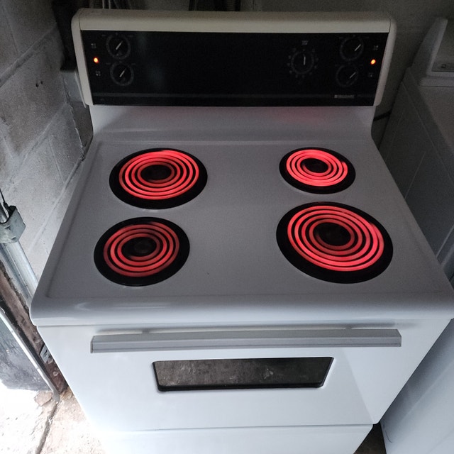 Frigidaire Electric Coil Stove - White