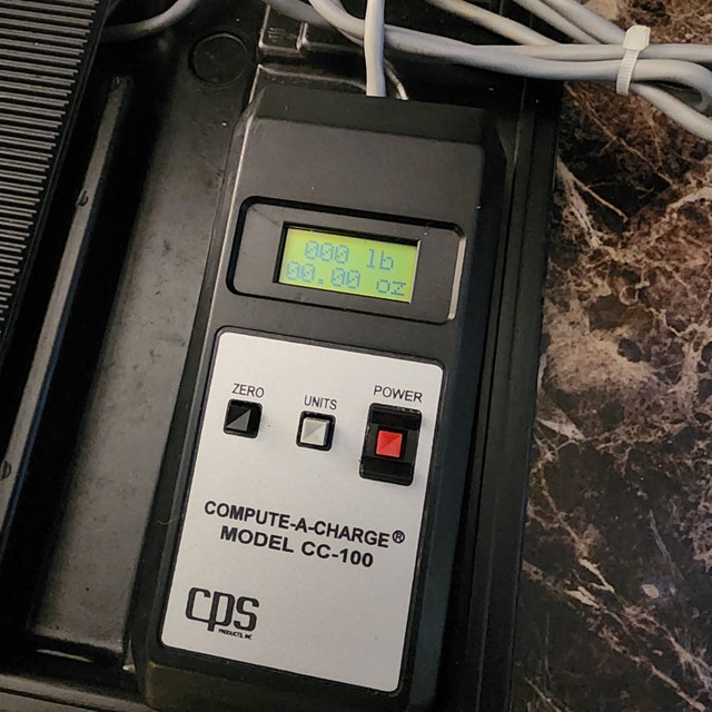 CPS Compute-a-Charge CC-100 HVAC Scale Freon Refrigerant - photo 5