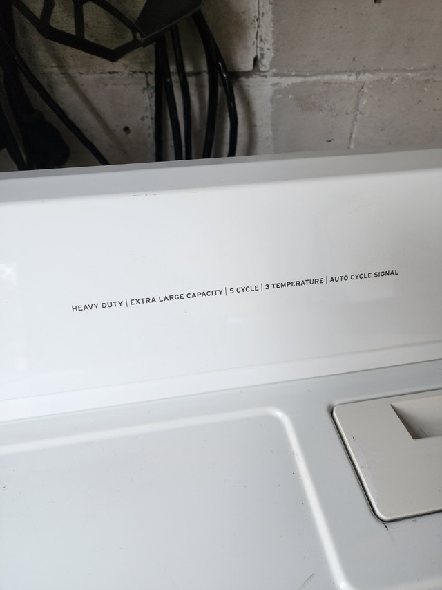 White Roper Electric Clothes Dryer - photo 3