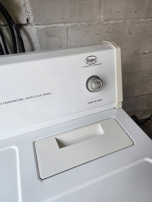 White Roper Electric Clothes Dryer - photo 4