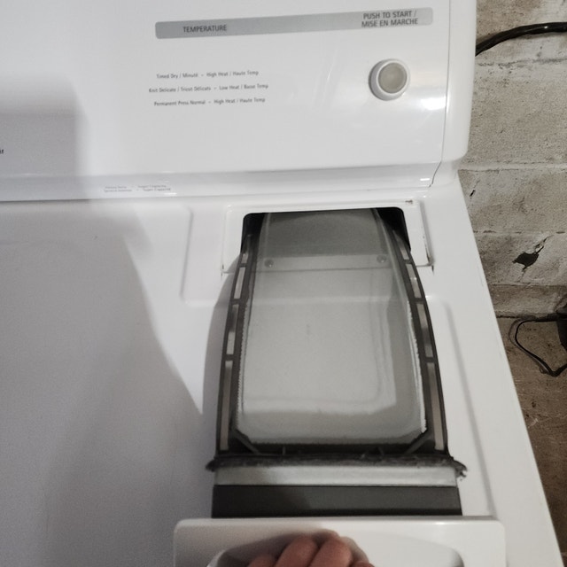 Kenmore Electric Dryer - Serviced White Timer - photo 5