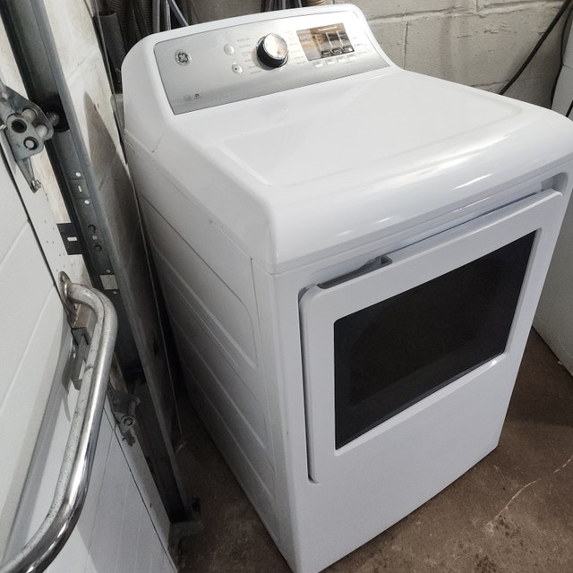 GE Electric Clothes Dryer - White - photo 2