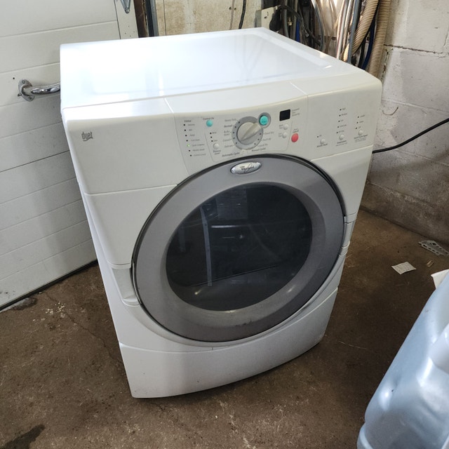 Whirlpool Electric Dryer SERVICED White Duet