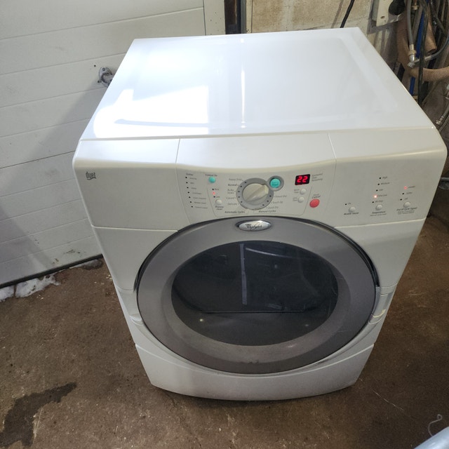 Whirlpool Electric Dryer SERVICED White Duet - photo 3