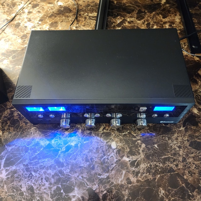 McIntosh Look-Alike Power Amp - 50W, Bluetooth, CD, Radio - photo 4