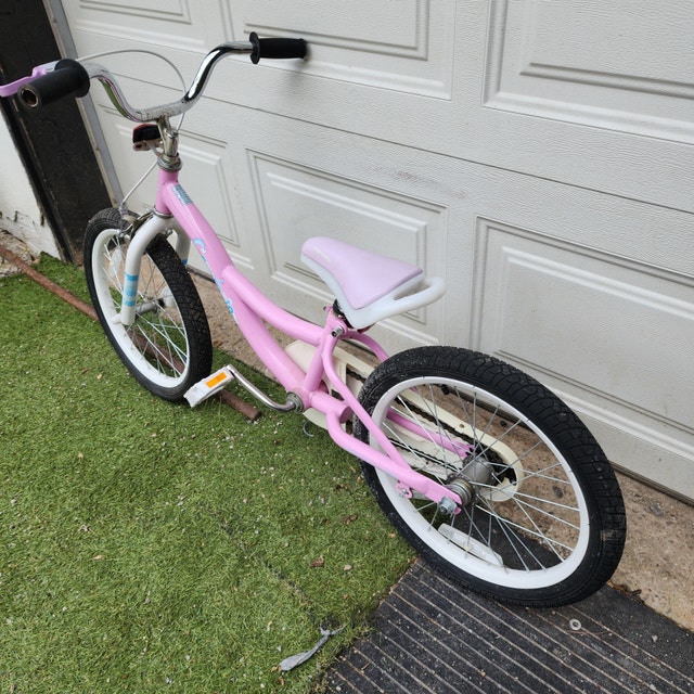 18'' Wheel Cycmoto Bike - Pink/White - photo 2