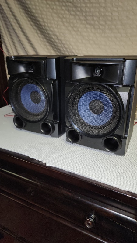 12 OHM Sony bookshelf Speakers Blue black SS-EC709IP - photo 2