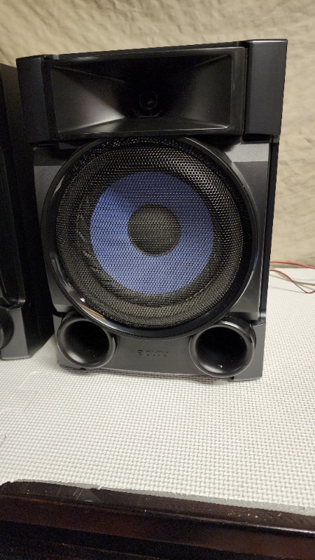 12 OHM Sony bookshelf Speakers Blue black SS-EC709IP - photo 4