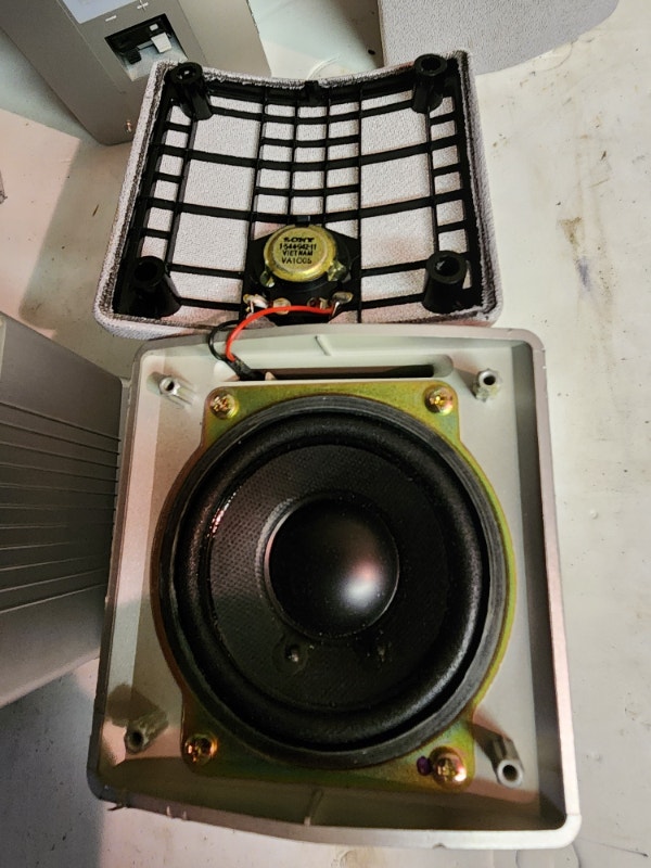 5x Sony Pod Speakers 6 Ohm SS-TS500 - photo 2