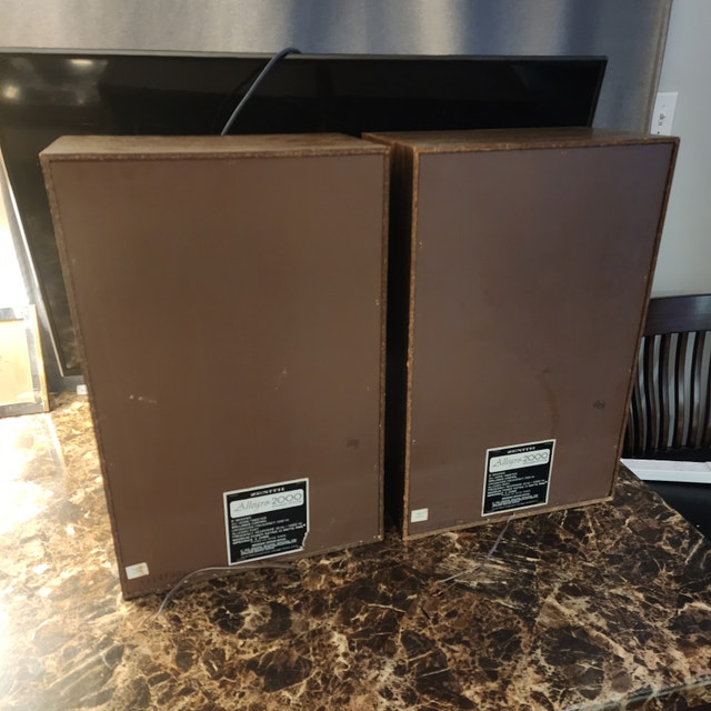 Vintage 1970s Zenith Allegro 2000 Loudspeakers - Rare - photo 5
