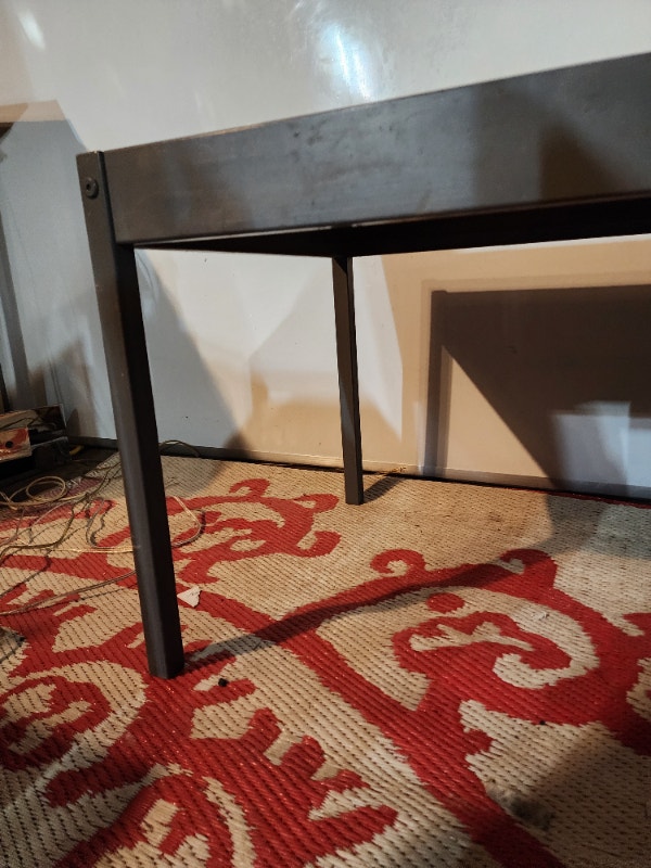 White Gray small low table Crafts play - photo 4