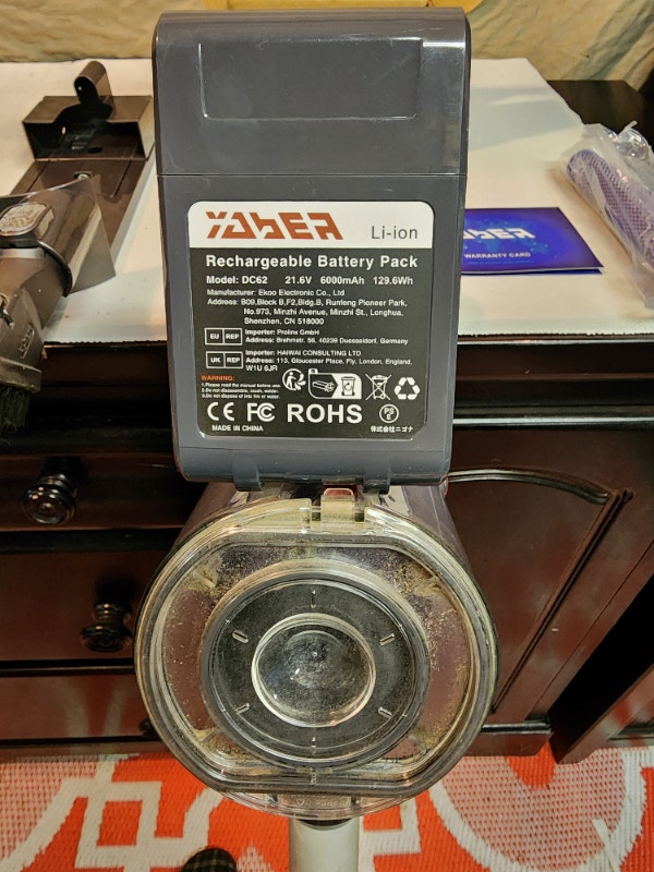 Dyson v6 Cordless Vacuum Cleaner - New Battery - photo 5