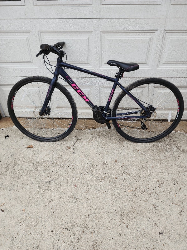 CCM Vector 28'' Wheel Black Purple Bicycle Disc Brakes