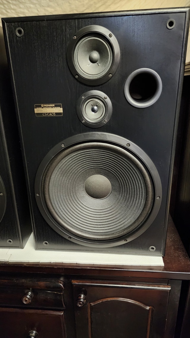 Pioneer Loud Speakers 15'' Subwoofers CS-G405 Vintage - photo 3