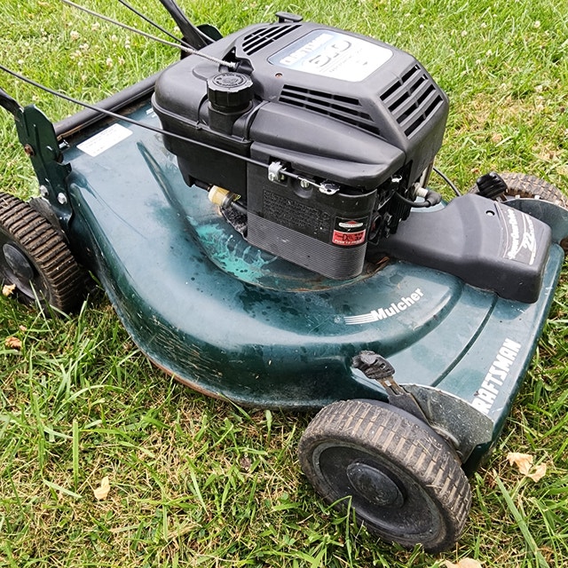 Gas 6 HP Self-Propelled Lawnmower - Craftsman Briggs - photo 5