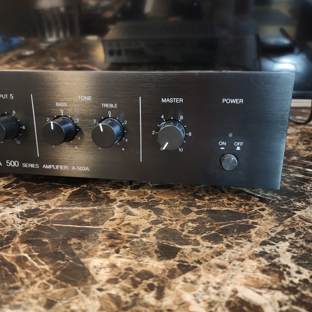 TOA 500 Series Amplifier A-503A - 30W PA Amp - photo 2