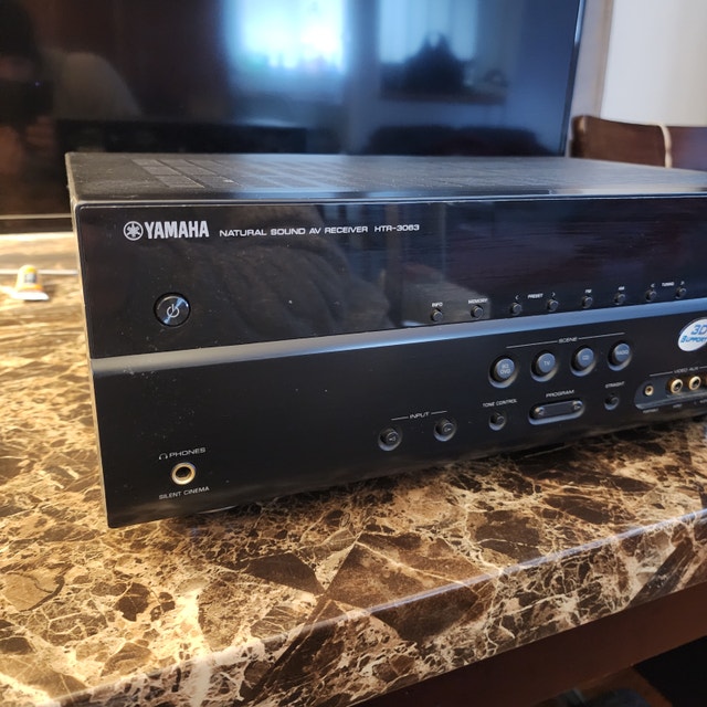 Yamaha Receiver Amp Audio Video HDMI 5CH HTR-3063