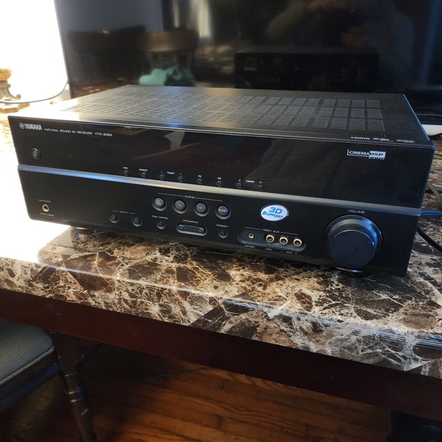 Yamaha Receiver Amp Audio Video HDMI 5CH HTR-3063 - photo 2