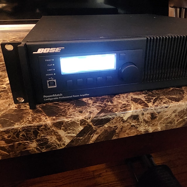 Bose PowerMatch PM4500N 2000W 4-Channel Amp