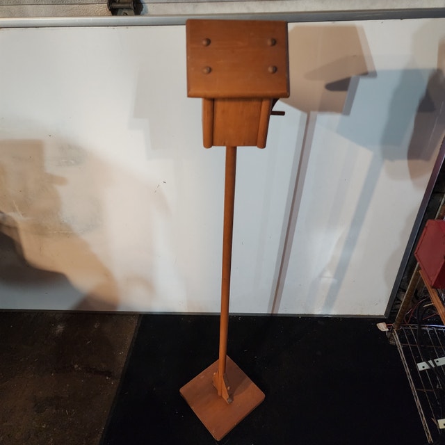 Birdhouse Stand Wood Heart - photo 4